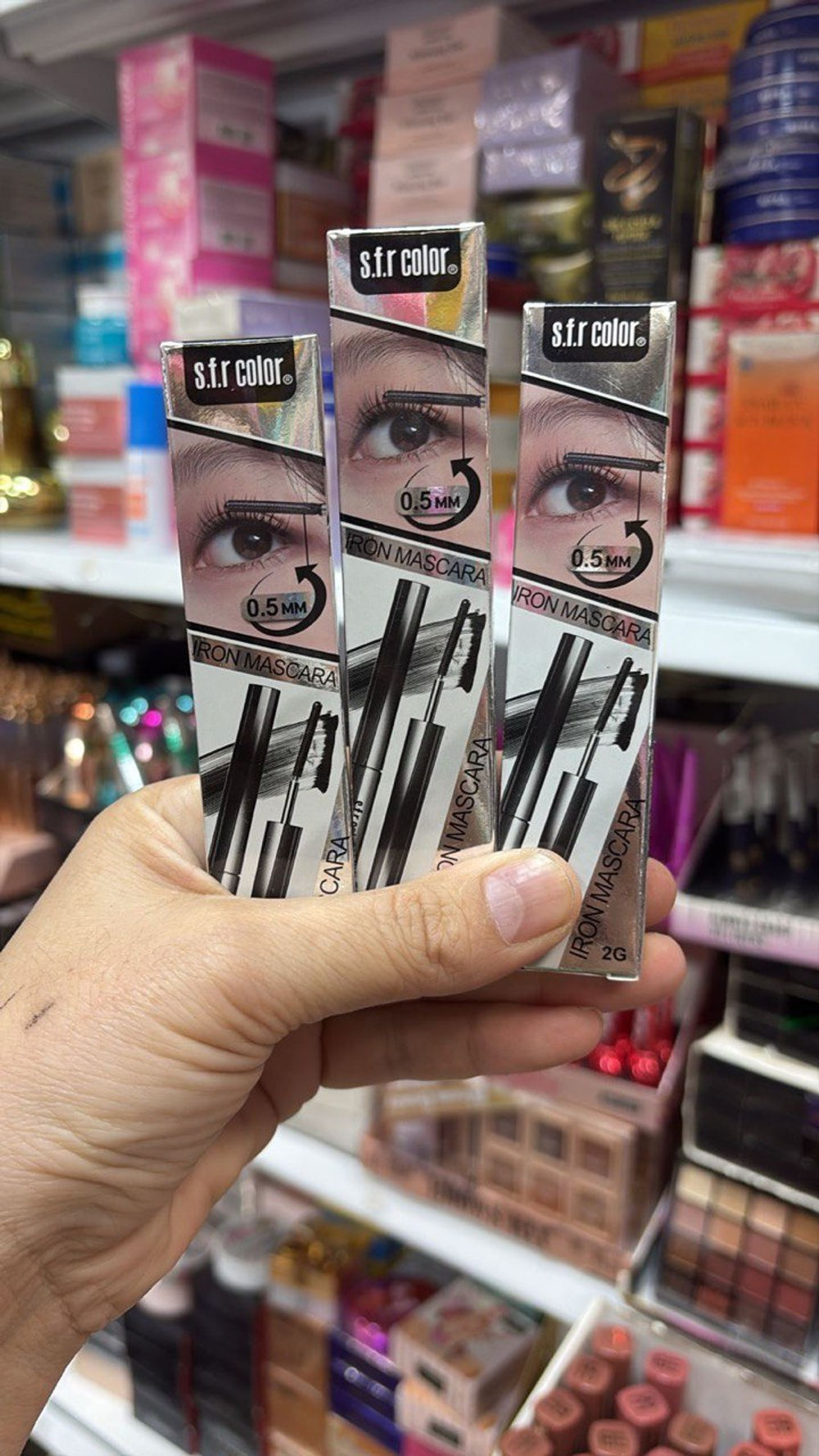 Тушь s.f.r color Iron Mascara