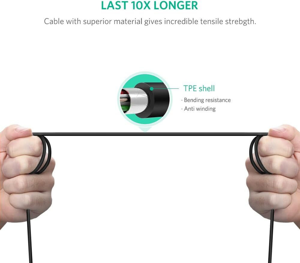 Кабель USB C- USB 2.0 B, для принтера, 2m. UGREEN 50446