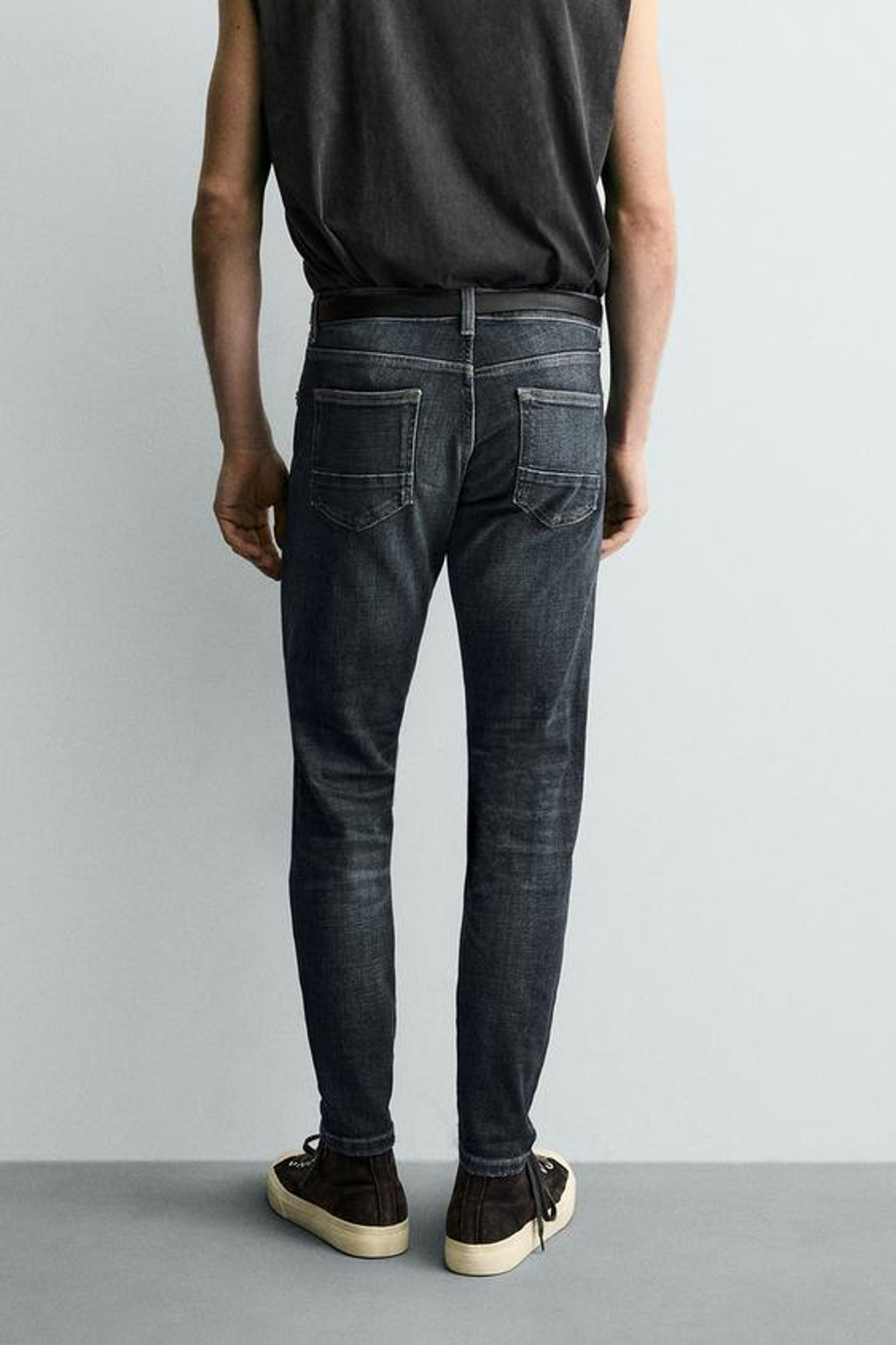 ZARA ДЖИНСЫ SKINNY FIT, СИНИЙ