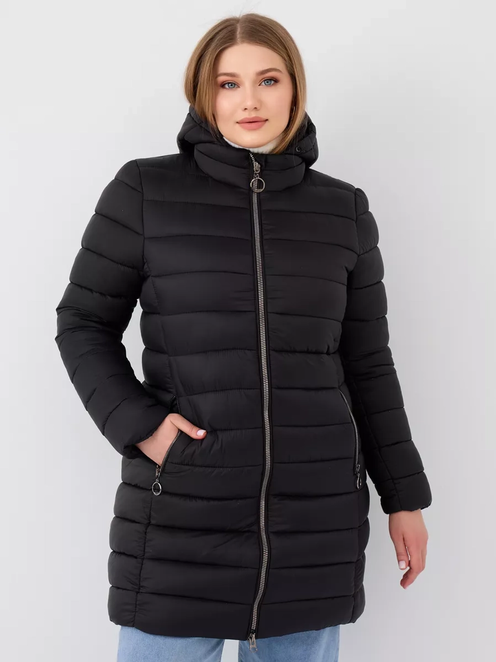 Куртка зимняя стеганая утепленная