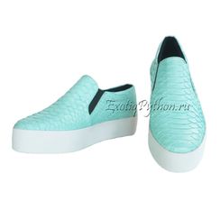 Слипоны из кожи питона SH-89