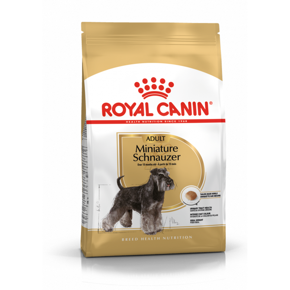 Royal Canin Miniature Schnauzer Adult Корм сухой для взрослых собак породы Миниатюрный Шнауцер 3 кг