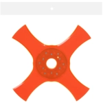 Диск нож для триммера садового 4 лезвия 235*235*3,5мм. 4Т