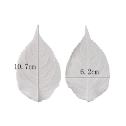 Молд силиконовый лист Гортензии 6,2*10,7см /универсальная фактурная форма для Розы и Гортензии из полимерной глины, холодного фарфора, самозатвердевающих масс, воска и фоамирана