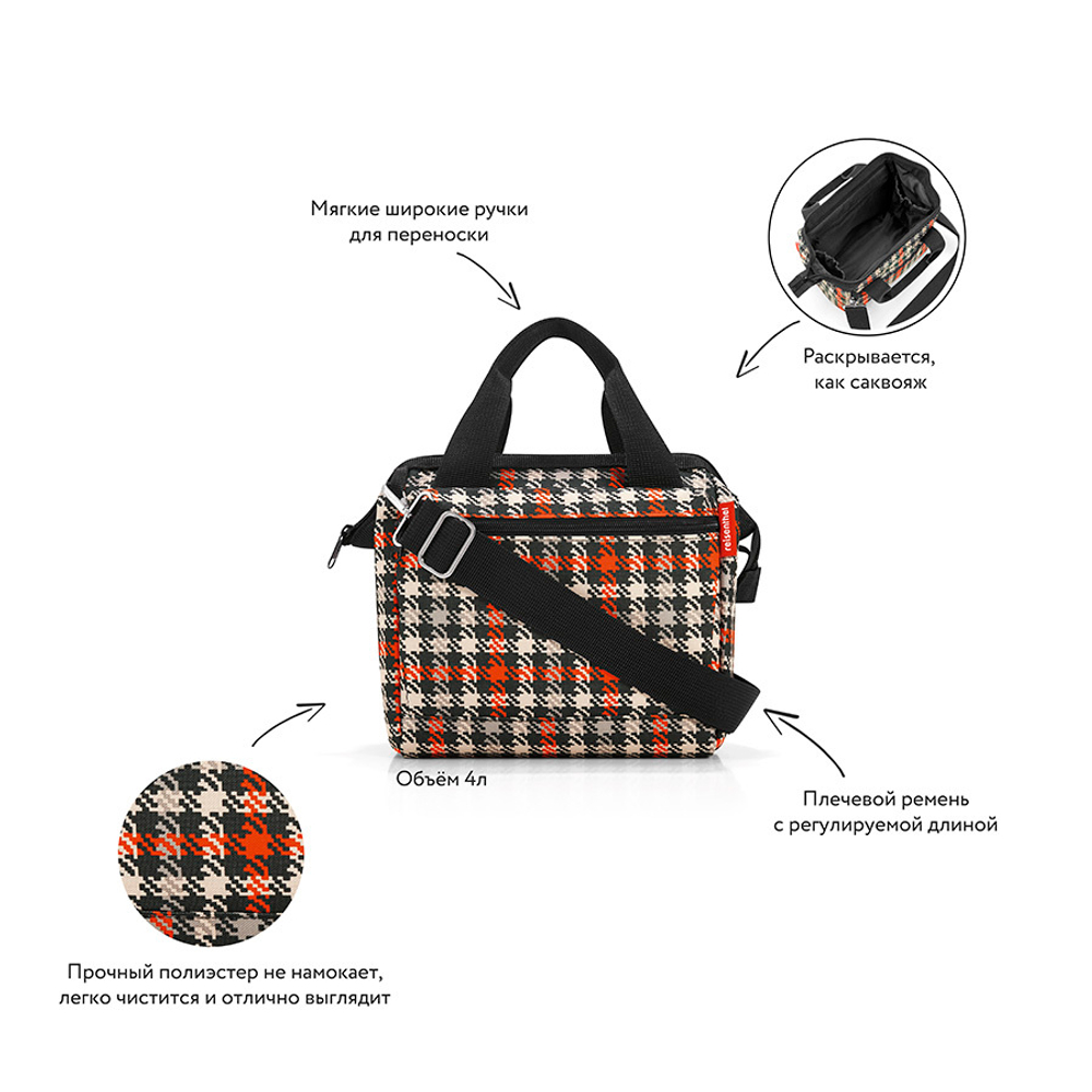 Сумка allrounder cross glencheck red