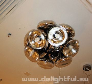 Потолочный  светильник  Bulb by Tom Dixon ( 12 lapms )