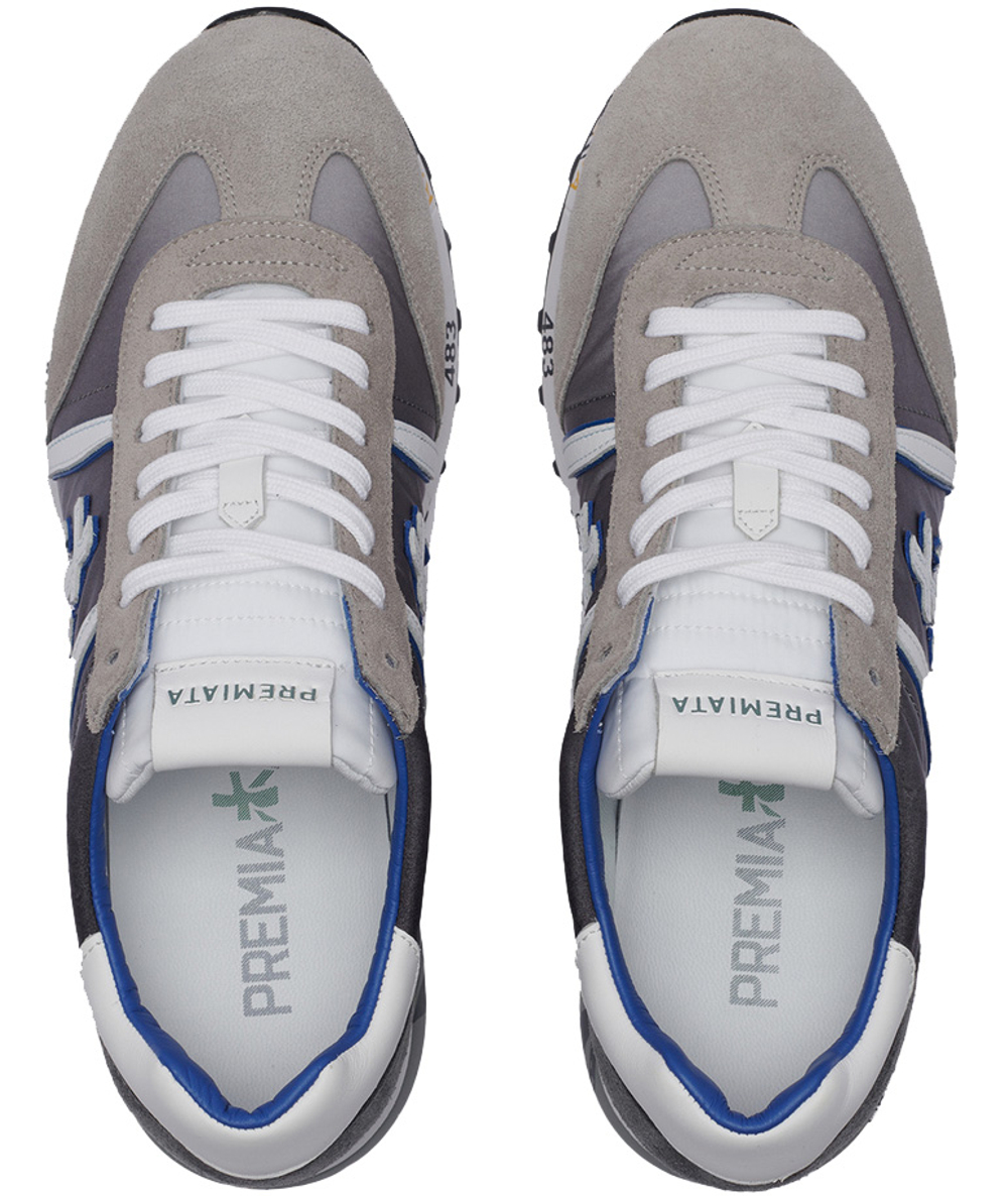 Premiata Lucy 5643 Темно-серые спортивные