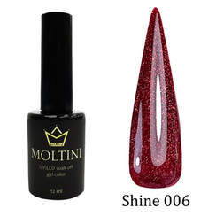 Гель-лак Moltini Shine 006, 12 ml