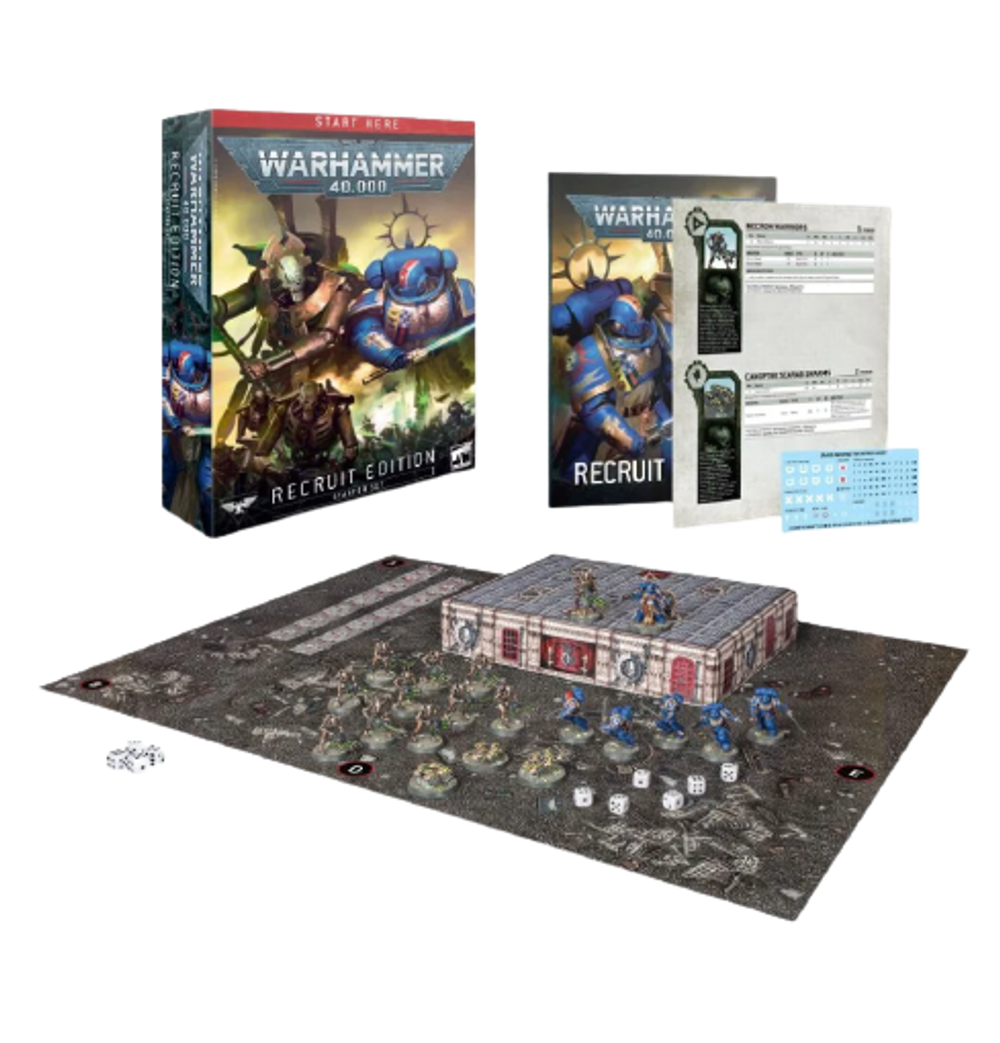 Набор Рекрута на английском языке (Warhammer 40,000 Recruit Edition)