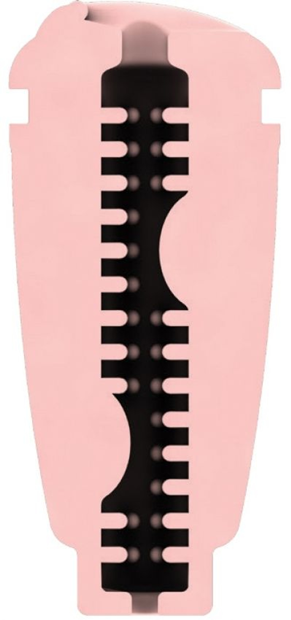 Мастурбатор Otis Black (Цвет: черный с бежевым)