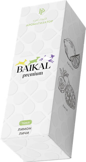 Ароматизатор Baikal Premium Кислый Лимон Личи