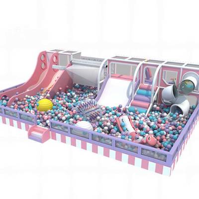 Большой сухой бассейн «Волшебный Городок», 6х5х2,8 м — для детских развлекательных центров