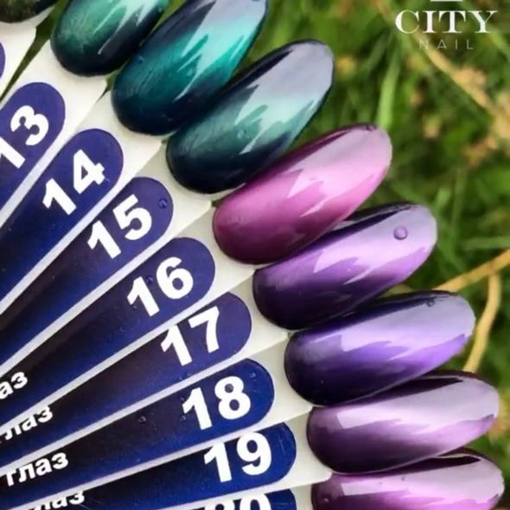 CITY NAIL Кошачий глаз 17 АКЦИЯ