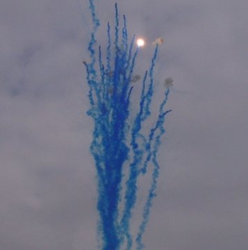 Дневная батарея салютов ГЕНДЕРНЫЙ САЛЮТ Blue (25/1,2) БСП1302512 (B)