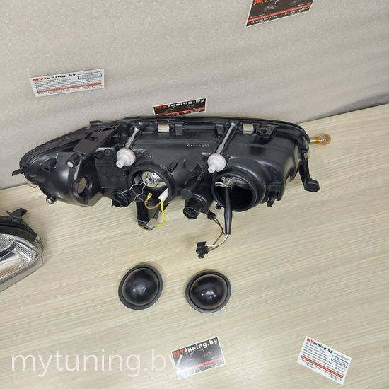 Передние фары chrome для Opel Omega B