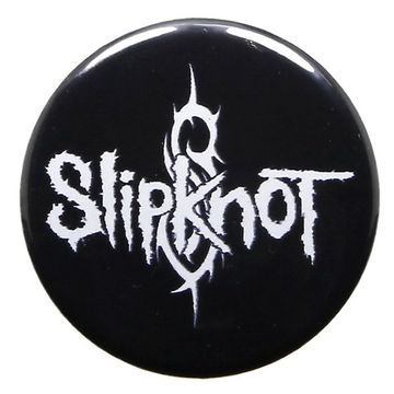 Значок Slipknot лого 36 мм (052)