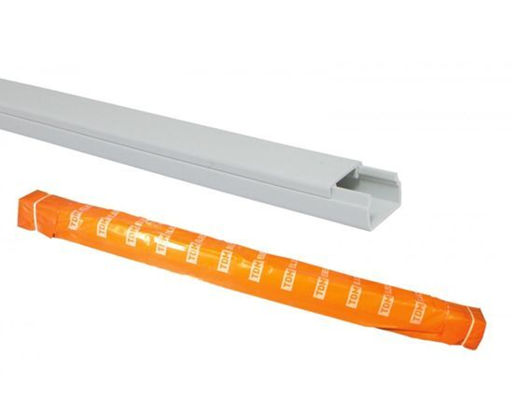 Кабель-канал белый 15х10, 2 метра, упаковка 70 штук TDM Electric