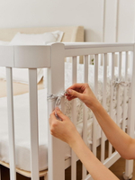 Детская кроватка-трансформер Happy baby Mommy Love в комплекте с расширением 160х70 white