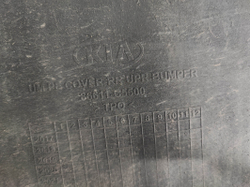 Бампер задний Kia Sorento 3 Prime (UM) 17-20 Б/У Оригинал 86611C5500