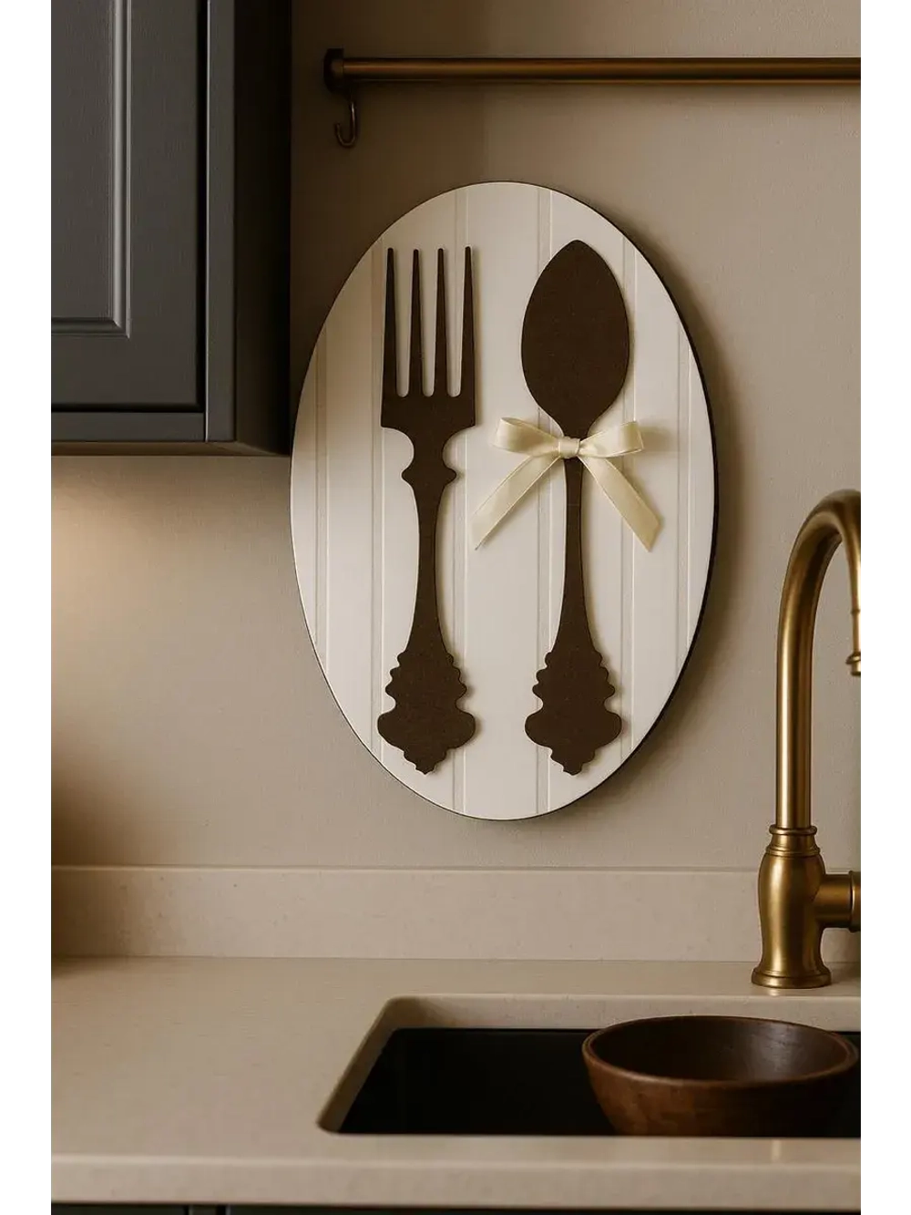 Панно на стену для кухни 18,5*28,5 см