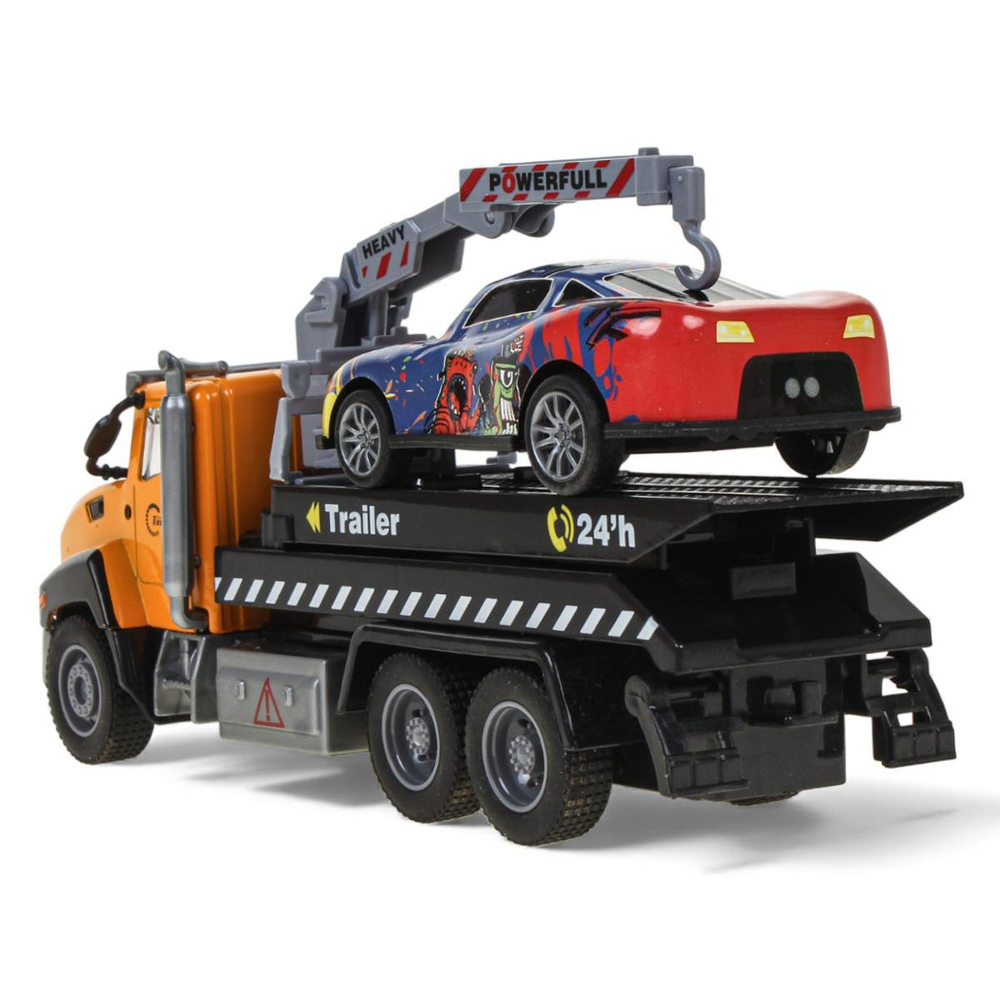 Автовоз 19*8*5,5см. +машинка, в ассорт. коробка W2213-20