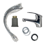 Смеситель для ванны с длинным изливом и душевым набором латунь CULTO SPIKE BL01SPK