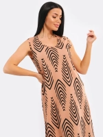 Платье хлопок свободное