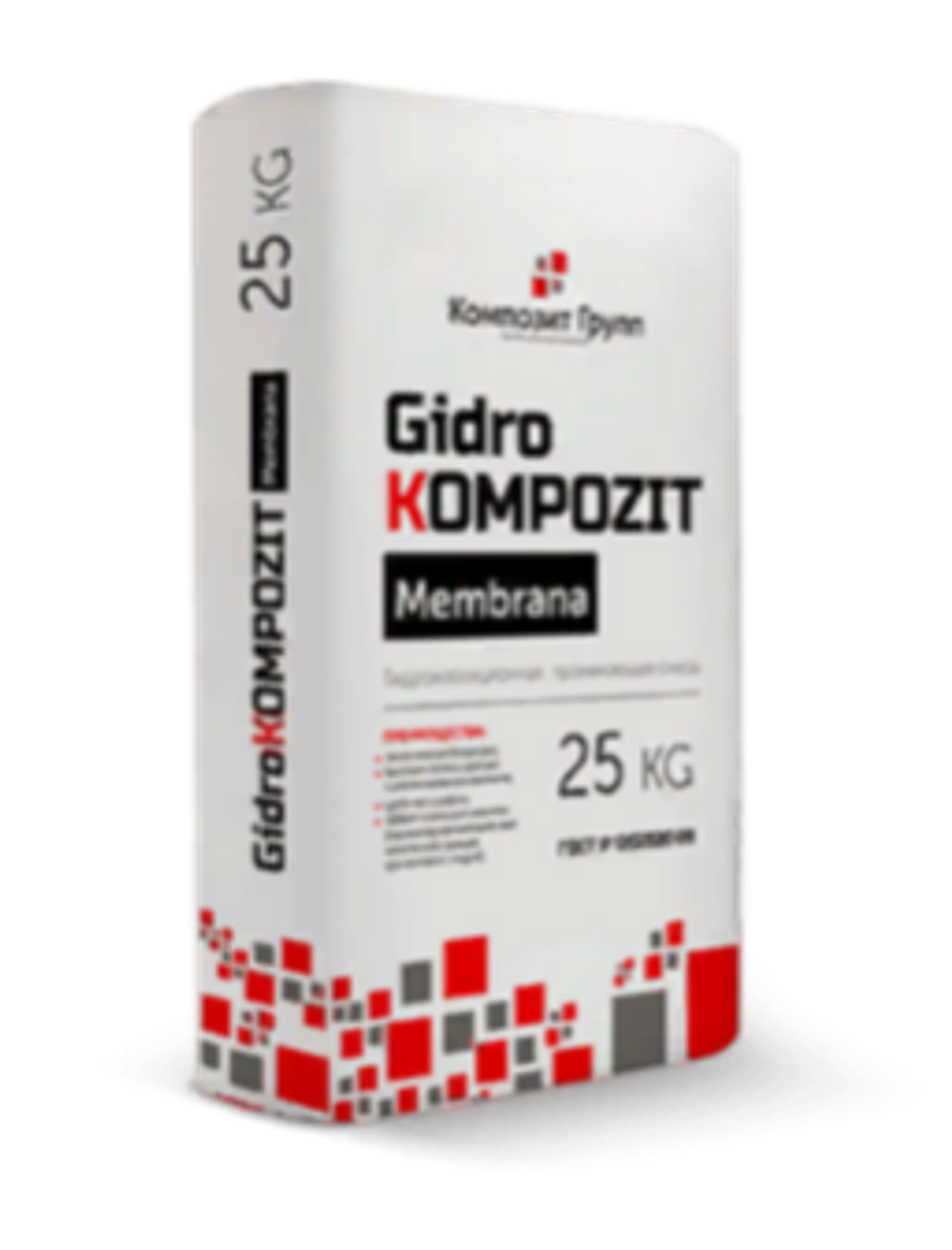 GK Membrana комплект А+В  ( мешок 25 кг. +  ведро 8 кг.)