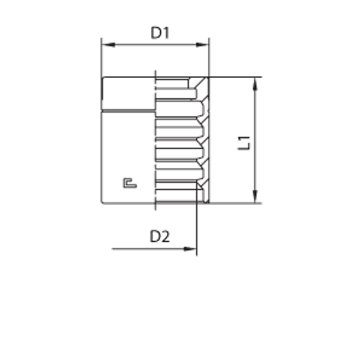 Муфта DN 16 1SN/2SC NEW