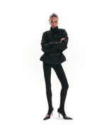 “Air jacket” Ветровка с драпировкой на молнии.