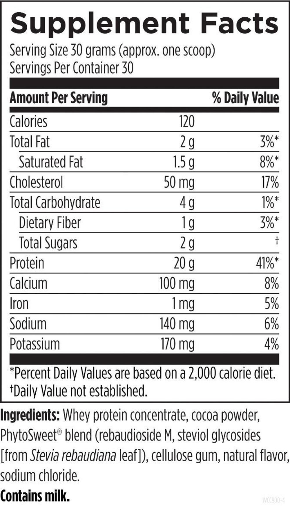 Designs For Health - WheyCool™ Chocolate - 900 gr