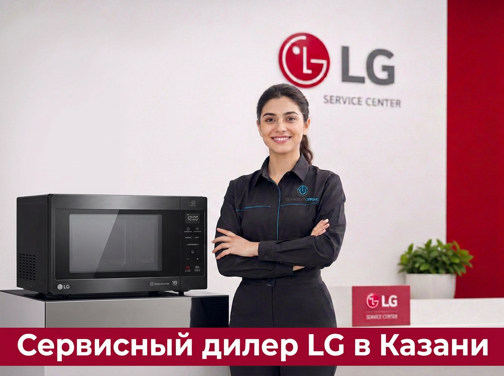 Ремонт микроволновой печи LG в Казани