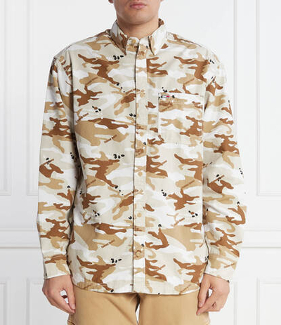 Рубашка Tommy Jeans - бежевый(DM0DM17271)