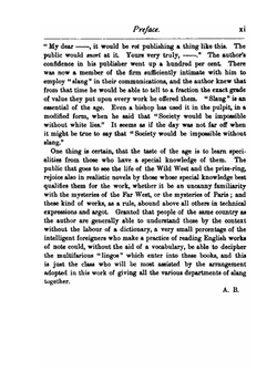 A Dictionary of Slang, Jargon & Cant. Embracing English, American, and Anglo-Indian Slang, Pidgin English, Tinker's Jargon and Other Irregular Phraseology. Volume 1 | C.G. Leland