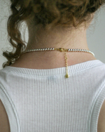 Колье на шею чешское стекло хамелеон