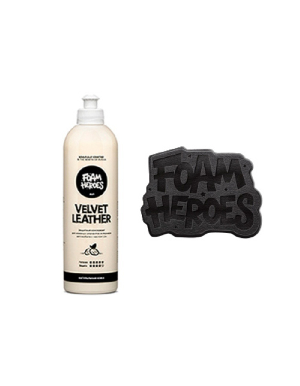 Foam Heroes Питательный кондиционер для кожи Velvet Leather, 500мл