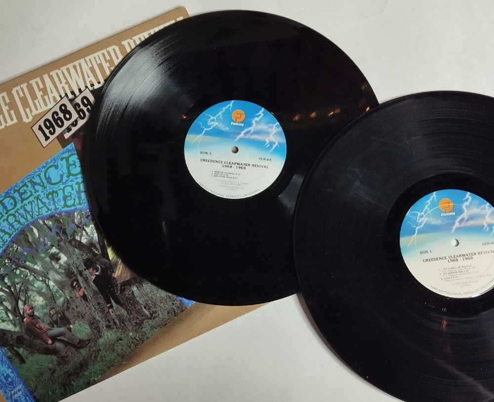 Винтажная виниловая пластинка LP Creedence Clearwater Revival 1968 / 1969 (USA 1978)