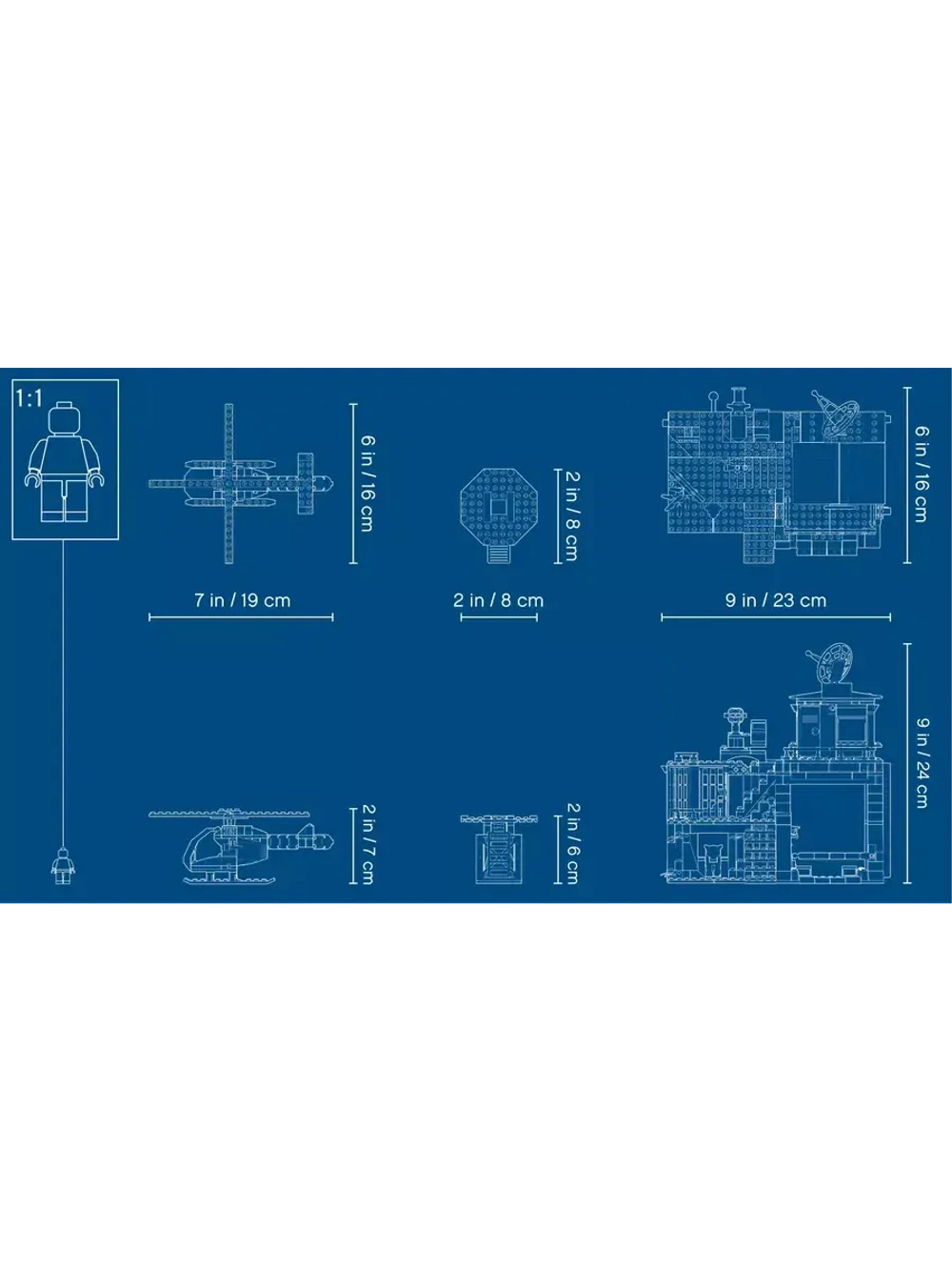 Конструктор Сити Полицейский участок в горах