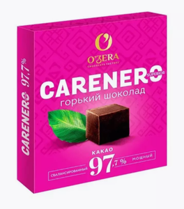 ШОКОЛАД OZERA CARENERO SUPERIOR 97,7% 90ГР