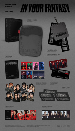 Набор ATEEZ - 2025 WORLD TOUR [IN YOUR FANTASY] INCHEON PLAYCODE