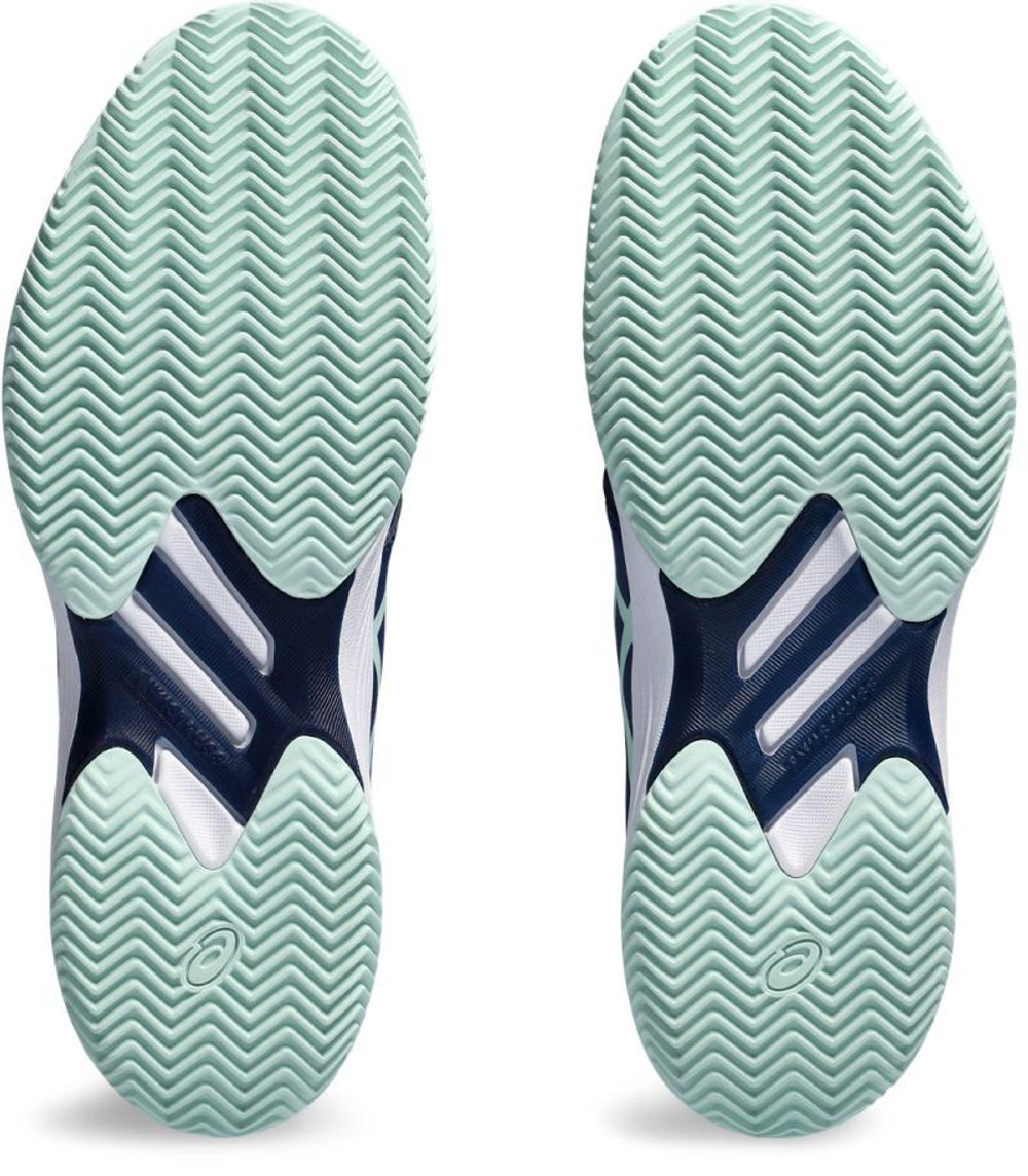 Женские Кроссовки теннисные Asics Solution Swift FF Clay - небесный