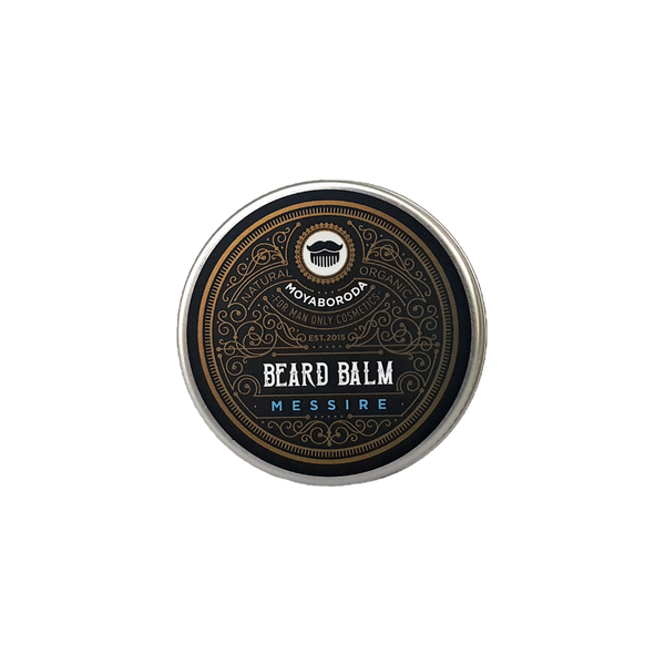 Бальзам для бороды и усов MOYABORODA "MESSIRE" (органик, древесно-цитрусовый). (30гр.)
