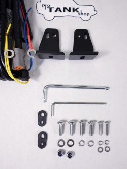 Балка AURORA ALO-P-D10-40-R14Y-AW 40″ 720W + ДХО белый/янтарный