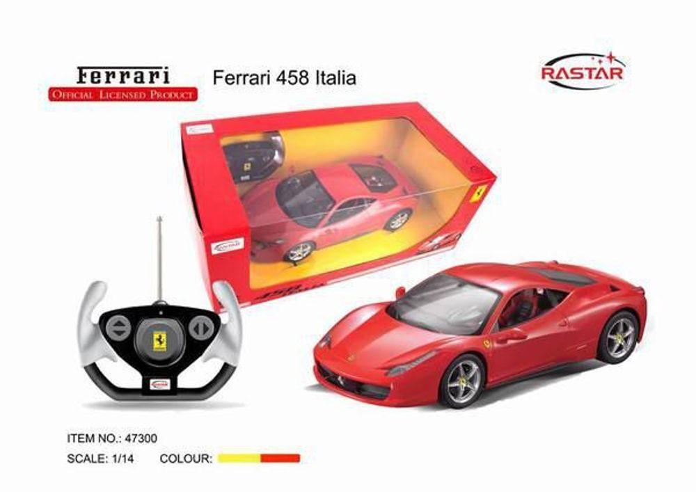 Купить Модель на радиоуправлении Ferrari 458 Italia.