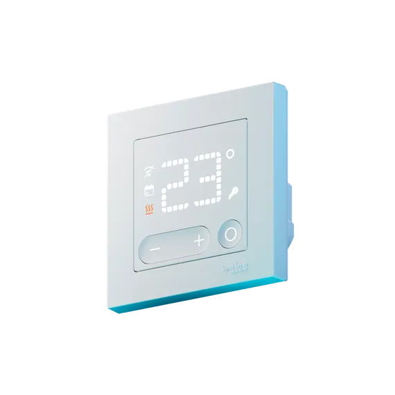 ATLASDESIGN SMART ТЕРМОСТАТ для эл.теплого пола c датчиком, Zigbee, 16А,мех., БЕЛЫЙ, мод. SBDV-00205