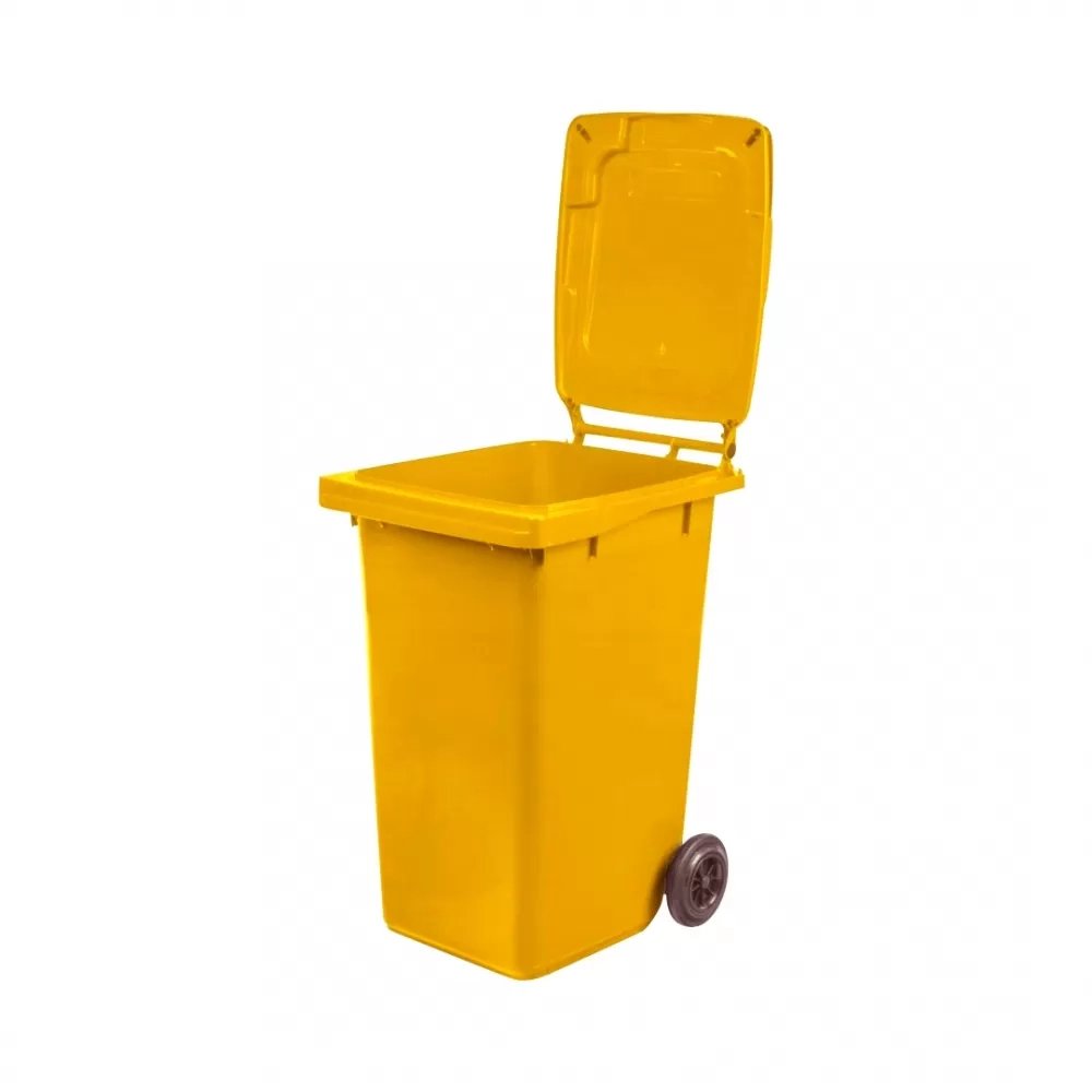 Контейнер для утилизации медицинских отходов МедФарм класс Б 120 л для временного хранения и утилизации