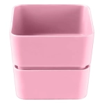 Кашпо для цветов пластиковое 0,45л «Фиори» Пунш