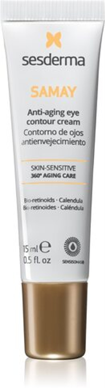 Sesderma Samay Anti-Aging Eye Contour Cream - крем для глаз против морщин, который уменьшает темные круги и отечность /   15  ml  / GTIN 8429979446978