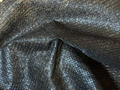 Флизелин точечный нитепрошивной клеевой, ш. 90 см, 44 гр/м2, чёрный