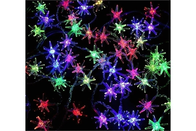 Электрогирлянда LED 13веток Звезда., 1м. С-2281